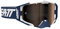 Leatt Velocity 6.5 Iriz Motocross Brille (Blue/White,One Size)