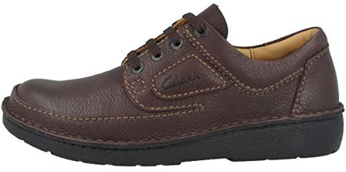 Clarks Herren NATURE II Oxford-Schuh Derby, Braun, 42.5 EU
