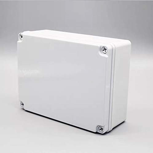 Powertool Abzweigdose, wasserdicht, IP67, ABS, elektrische Projektbox, DIY-Gehäuse, Instrumentenkoffer für elektronische Projekte im Innen- und Außenbereich (130 x 80 x 85 mm)