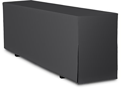 TexDeko® Biertischhusse Premium für Bierzeltgarnitur 220 x 80cm Blickdicht waschbar nur Tisch (Anthrazit)