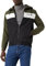 JACK & JONES JJERUSH Blocking Hood Bomber Jacket, Vert (forêt foncé), M Hommes