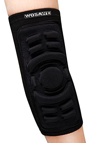 LIZHOUMIL Elbow Knee Pads Mountain Bike Cycling Protective Cover Eblow Knee Protector BC316 silicone elbow guard (single)