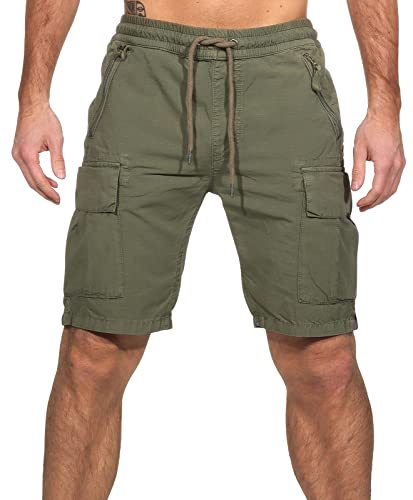 Alpha Industries Ripstop Jogger Short Shorts für Herren Olive