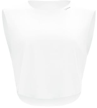 WINSHAPE Damen Light And Soft Cropped Top Aet115ls Yoga-Shirt, Ivory, XL EU