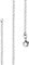 Lijoh Erbskette 925 Silber Damen Kette 2,2 mm Halskette Silberkette Rolo-Kette Länge 90 cm LJ1012-090
