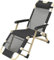 Barhocker Outdoor Zero Gravity Lounge Chair Faltbarer Verstellbarer Liegestuhl Bequem Atmungsaktiv Für Garten Strand Rasen Pool Max. Belastung 150 kg,Schwarz