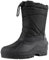 Knixmax Stivali da Neve Uomo Fodera Calda Scarpe Invernali Antiscivolo Impermeabili Trekking Outdoor Doposci Scarpe da Neve Nero EU 45