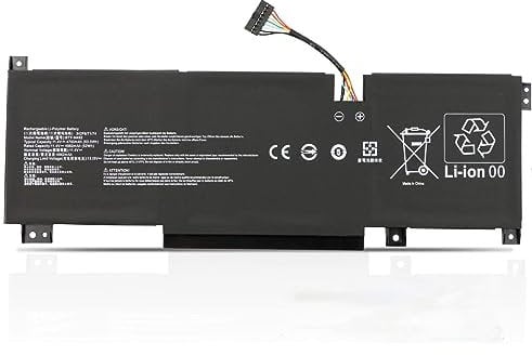 BTY-M492 Laptop Battery Compatible with MSI WF66 WF76 11UI 11UJ Katana GF66 11UD 12UG 12UX GF76 11UE 12UD Crosshair 15 17 A11UCK A11UDK A11UEK Pulse GL66 GL76 11UDK 11UEK 11UCK Series(11.4V 53.5Wh)