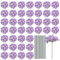 sourcing map Flores de hortensia artificiales de seda, flores artificiales de color morado claro con tallos, flores de hortensia completas para centros de mesa de boda, decoración de fiestas, juego de