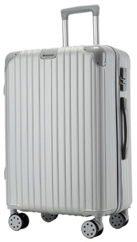 BMDOZRL Handgepäck Koffer Koffer mit großem Fassungsvermögen, Trolley-Koffer, Universal-Rollenkoffer, Boarding-Code-Box, Koffer, tragbarer Koffer, Code-Box (Color : B, Size : 24in)