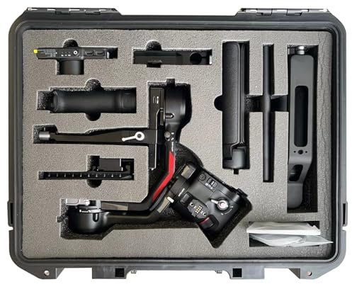 Honbobo RS 4 Carry Case Compatible with DJI RS 4 Waterproof Case RS4 Gimbal Handheld Stabilizer Suitcase Safety Protection Case