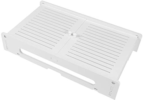 iFutniew Drahtlose Wifi Router Aufbewahrungsboxen Holzkiste Kabel Draht Halterung Wandbehang Steckbrett Lagerregal L