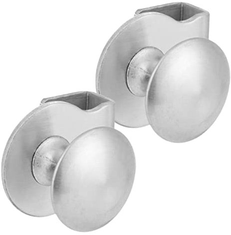 Veemoon 2stücke Glastürgriff Aus Glas Für Schranktüren Und Duschtüren Klemmgriff Ohne Bohren Passend Für Glasfenster Und Vitrinentüren Praktisches Türöffnungssystem