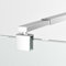 Boromal Haltestange Duschwand Haltestange 73-120cm Edelstahl Stabilisierungsstange Haltestange Stabilisator für Glasdicke 8-10 mm Dusche Duschwand Duschabtrennung Duschwände, Chrom