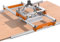 SpeTool Xpert - Fresatrice per pianificazione, con regolazione continua dell'altezza, aspirazione della polvere, facile da installare a 3 assi in alluminio, fresatrice per legno