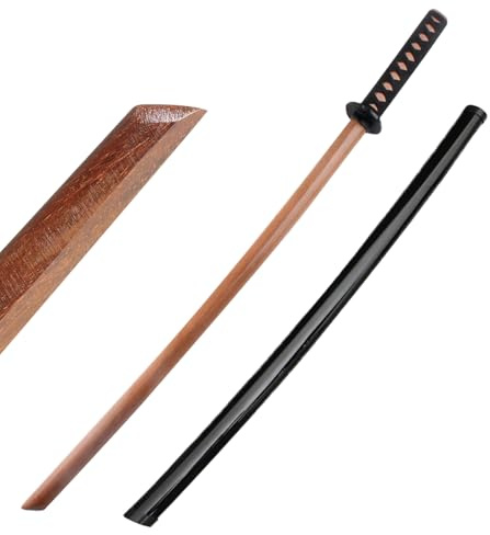 Holz Katana Schwert, Bokken Kendo-Schwertkampf-Training, Samurai Schwert, Rollenspiel Cosplay Iaido-Bokken