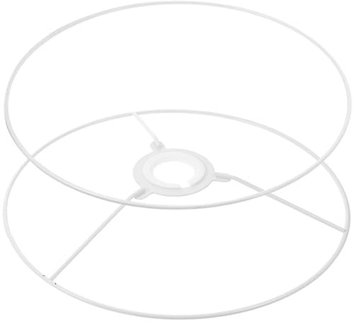 Angoily Metalldraht Lampenschirm Rahmen Lampe Schatten Lampenschirm Abdeckung Rahmen Für Stoff Papier