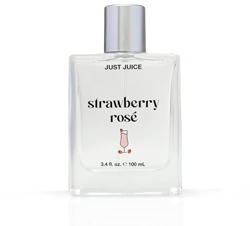 Just Juice Strawberry Rosé - Sparkling Strawberry Perfume for Women and Men - Raspberry, Rose, Vanilla Musk Summer Perfume - 100 ml