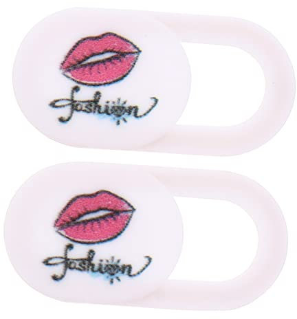 KONTONTY 2stücke Webcam Abdeckung Für Computer Und Praktische Datenschutz-lösung Einfache Installation -Hacking Und -Peeping Schutz Dekorative Designs Cartoon-