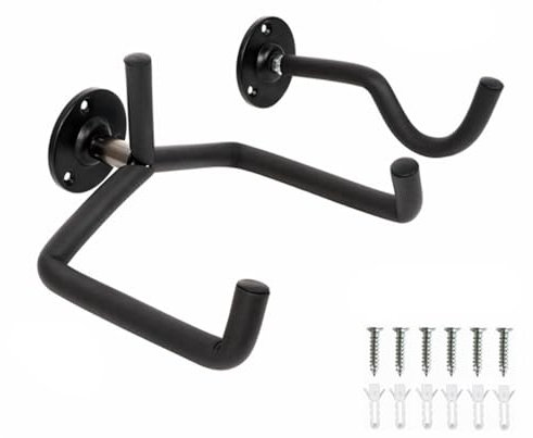 Présentoir pour guitare, support de guitare mural pour guitare, support de guitare horizontal, support de guitare, support de guitare, support de guitares en métal pour guitar, support de guitare