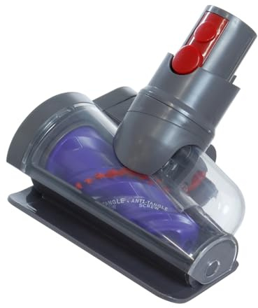 Reliapart Mini Motorised Hair Screw Nozzle Tool Compatible for Dyson V12 Slim for Pet Hair and Upholstery Cleaning 972213-02 Vacuum Accessory Attachment