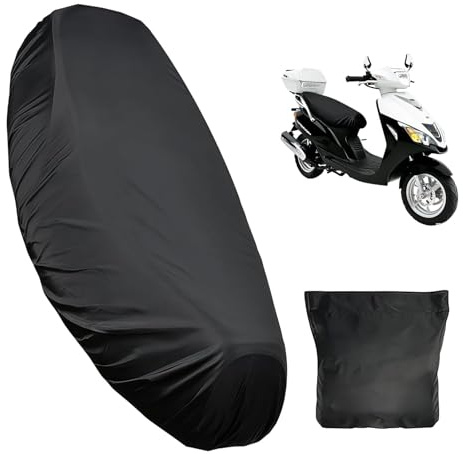 Henjunu Motorrad Sitzbezug Universal,Roller Sitzbank Regenschutz (XL) | Sitzbezüge Universal Motorrad,GroßMotorrad Sitzabdeckung Kissen,MotorradSitzbezug Frostbestäbndig,MotorradSitzbankbezug