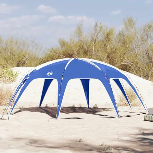 Kaloriko Tienda de campaña para fiestas, impermeable, 618 x 618 x 277 cm, varillas de fibra de vidrio, incluye bolsa de transporte, piquetas y cuerdas tensoras, ideal para protección de piscina