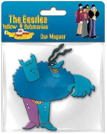 The Beatles Yellow Submarine Chief Blau Meanie Rubber Magnet One Size