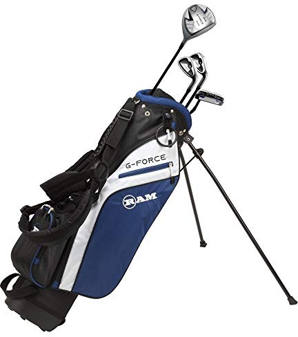 Ram Golf Junior G-Force Boys Golf Clubs Set with Bag Age 4-6 - Lefty