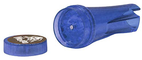 Hülle für Clipper Feuerzeuge mit integriertem Grinder Sepilo® Kräutermühle magnetisch inklusive 1x Clipper Feuerzeug (Blau)