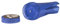 Hülle für Clipper Feuerzeuge mit integriertem Grinder Sepilo® Kräutermühle magnetisch inklusive 1x Clipper Feuerzeug (Blau)