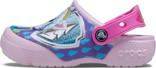 Crocs Unisexe Enfant FL Paw Patrol Patch Clog T Sabots, Ballerina Pink, 20/21 EU