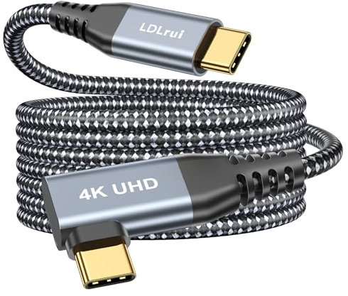 USB C compatible con cable de extensión Thunderbolt 3 – 1 pies (1 unidad)