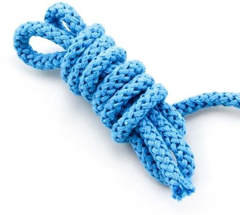 NTS-Nähtechnik 8mm | 5m Kordel | 100% Baumwolle | mit Polyester Kern (lichtblau)