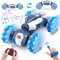 Fosgoit Voiture Télécommandée Tout Terrain pour Enfant, Voiture Télécommandé avec La Main 4WD Drift Voiture RC Twist Car 2,4 GHz 360° Cross Voiture Car 4 5 6 7 8 9 10 Ans, Cadeau pour Fille Garçons