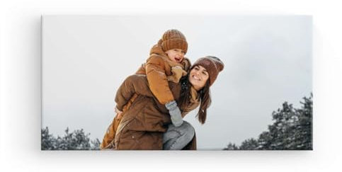 PICANOVA – Ihr Foto auf Leinwand 60x30 cm – Premium Fotoleinwand – Ihr Eigenes Bild auf Leinwand als Personalisierte Wanddeko – Wandbild mit Wunschmotiv – Leinwandbild Auf 2 cm Holz–Keilrahmen