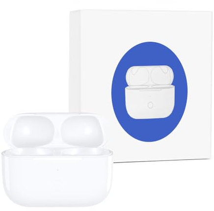 Wireless Charging Case Replacement Compatible with AirPods Pro 1 and 2 Gen, Airpods Pro Case with Bluetooth Button for Pairing, 660 mAh Airpod Pro 2 Case Replacement