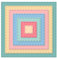 Craftelier - Essential Mini Stanzschablonen Set für Scrapbooking, Crafting und KartenProjekten | Quadratische Form - Ungefähre Größe zwischen 1,00 x 1,00 cm und 7,00 x 7,00 cm