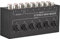 YIWENG Mini-Stereo-6-Kanal-Passiv-Mixer RCA Tragbarer Audio-Mixer 6 In 2 Out Stereo-Verteiler Lautstärkeregler Keine Batterie erforderlich,6-Kanal-Mini-Mixer