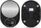 Gerrit Kitchen Food Scales Kitchen Food Weighing Scales Black Digital Electronic Scales Home Kitchen Scales Food Scales (Size : 5kg/0.1g) ()