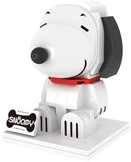 BlueBrixx Pro 107364 – Snoopy aus Klemmbausteinen mit 139 Bauelementen