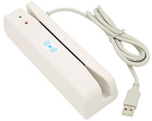 Kartenwischer, Leichter Kreditkarten-Skimmer, Kompakte Tragbare USB-Schnittstelle für Bankensysteme Zur ID-Authentifizierung für POS-Systeme