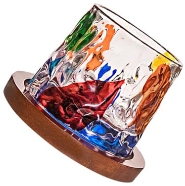 PHENOFICE Set Di Bicchieri Da Vino Rotanti Bicchieri Da Whisky Bicchieri Da Vino Da Bar Bicchieri Da Cocktail Bicchieri Per Inaugurazione Della Casa