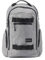 Hydroponic BG Takoma Heather Grey Zaino con fettuccia porta skateboard, per adulti, unisex, grigio, grande