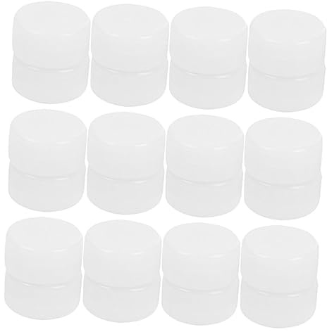 COSMEVIVI 50 Stück Kunststoff Rasselbox Geräuschemacher Einsatz 27mm Babyspielzeug Zubehör Für Puppen Kinderwagen Babys