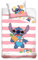 Disney Lilo & Stitch Wende-Bettwäsche-Set 135x200 80x80 Baumwolle Bettzeug