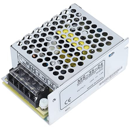 Fuente de Alimentación Conmutada Fuente de Alimentación LED de 100-240 VCA Fuente de Alimentación Conmutada de Aleación de Aluminio de 35 WMS 35-5 (MS-35-24)