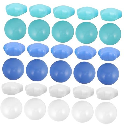DECHOUS 100 Stück Bunte Meeresbälle Blauer Ball Bälle Für Bällebad Kehrteproofballpit Zurück Kleines Bällebad Blaue Bällebadbälle Bällebad Für Kugel Für Ballgrube Plastik
