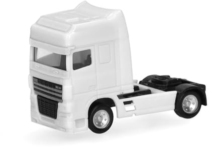 Herpa Parts Service, N scale, 2-axle tractor unit DAF 95 XF SSC, 2 pieces at 1:160 scale, miniature model, plastic