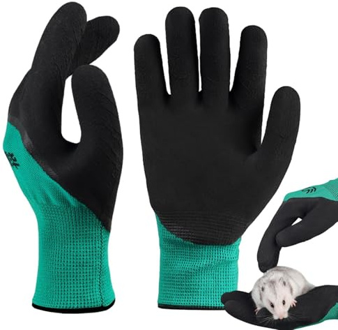1 Paar Hamster Handschuhe -Verdickte Handschutzhandschuhe Kleintierhandschuhe, Bissfeste Safe Touch Handschuhe Für Den Umgang Mit Tieren,Utility-Sicherheitshandschuhe, Für Hamster, Eichhörnchen, Vögel